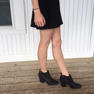 Black booties
